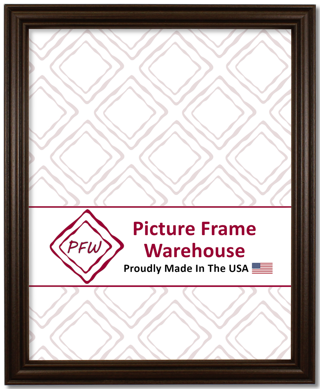 45-425 - Walnut, ¾", Solid Wood Ready-Made Frame