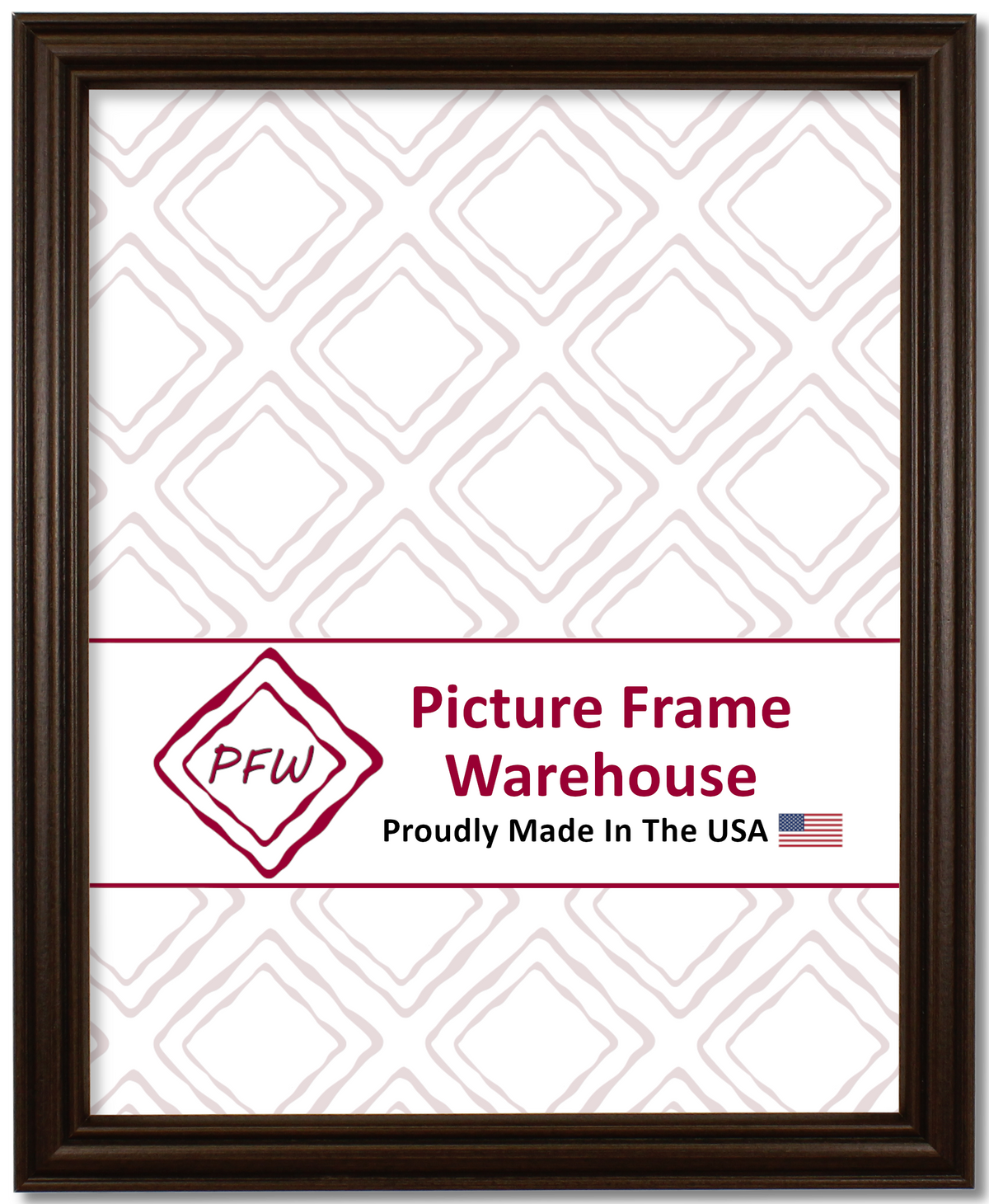 45-425 - Walnut, ¾", Solid Wood Ready-Made Frame