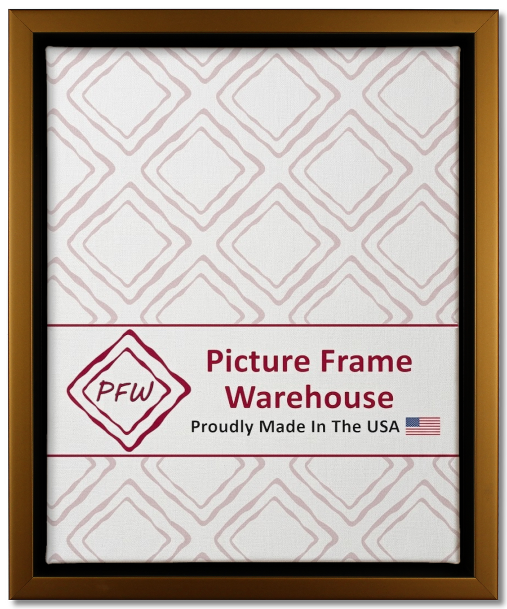 513-40 - Bronze, ⅜", Poly Ready-Made Floater Frame