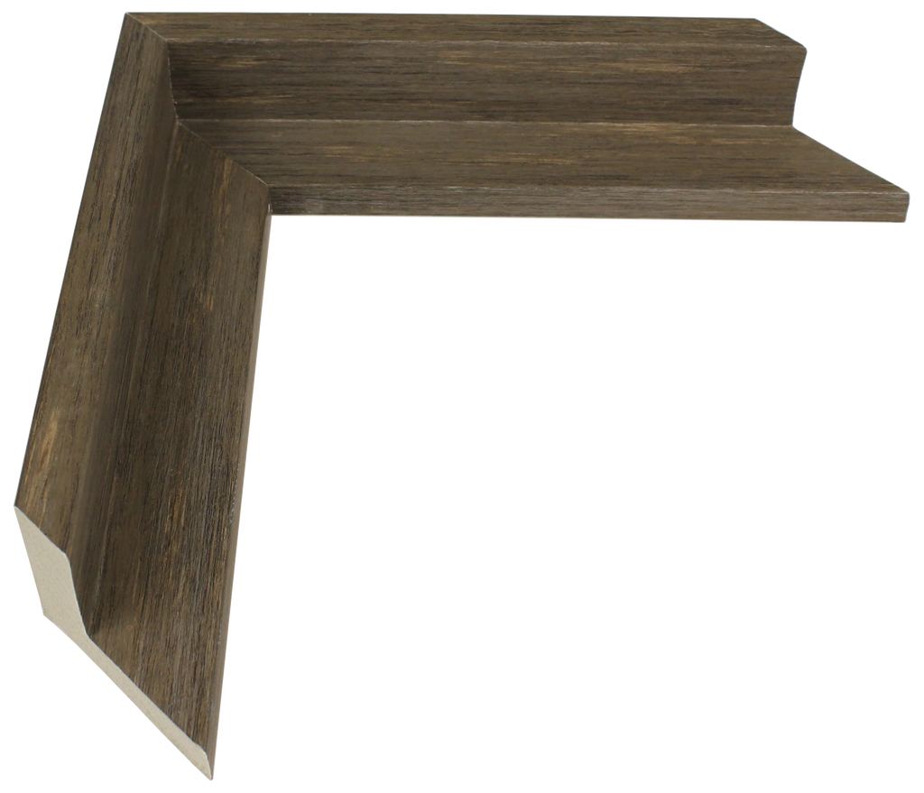 513-58 - Weathered Grey, ⅜", Poly Ready-Made Floater Frame