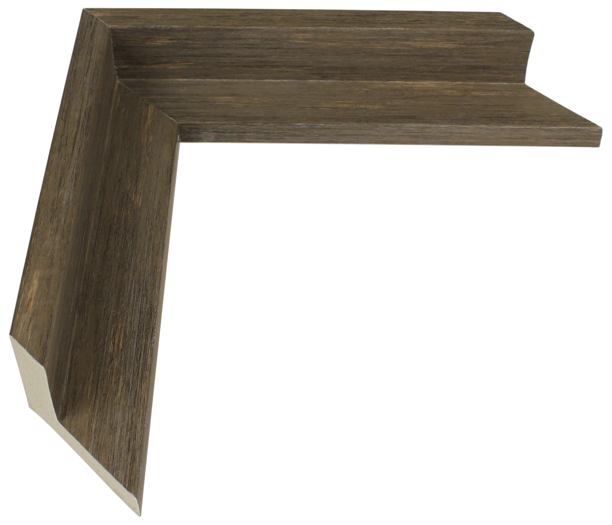 513-58 - Weathered Grey, ⅜", Poly Ready-Made Floater Frame