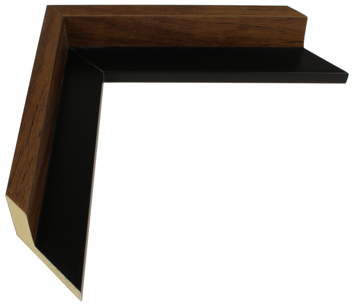 513-71 - Walnut, ⅜", Poly Ready-Made Floater Frame