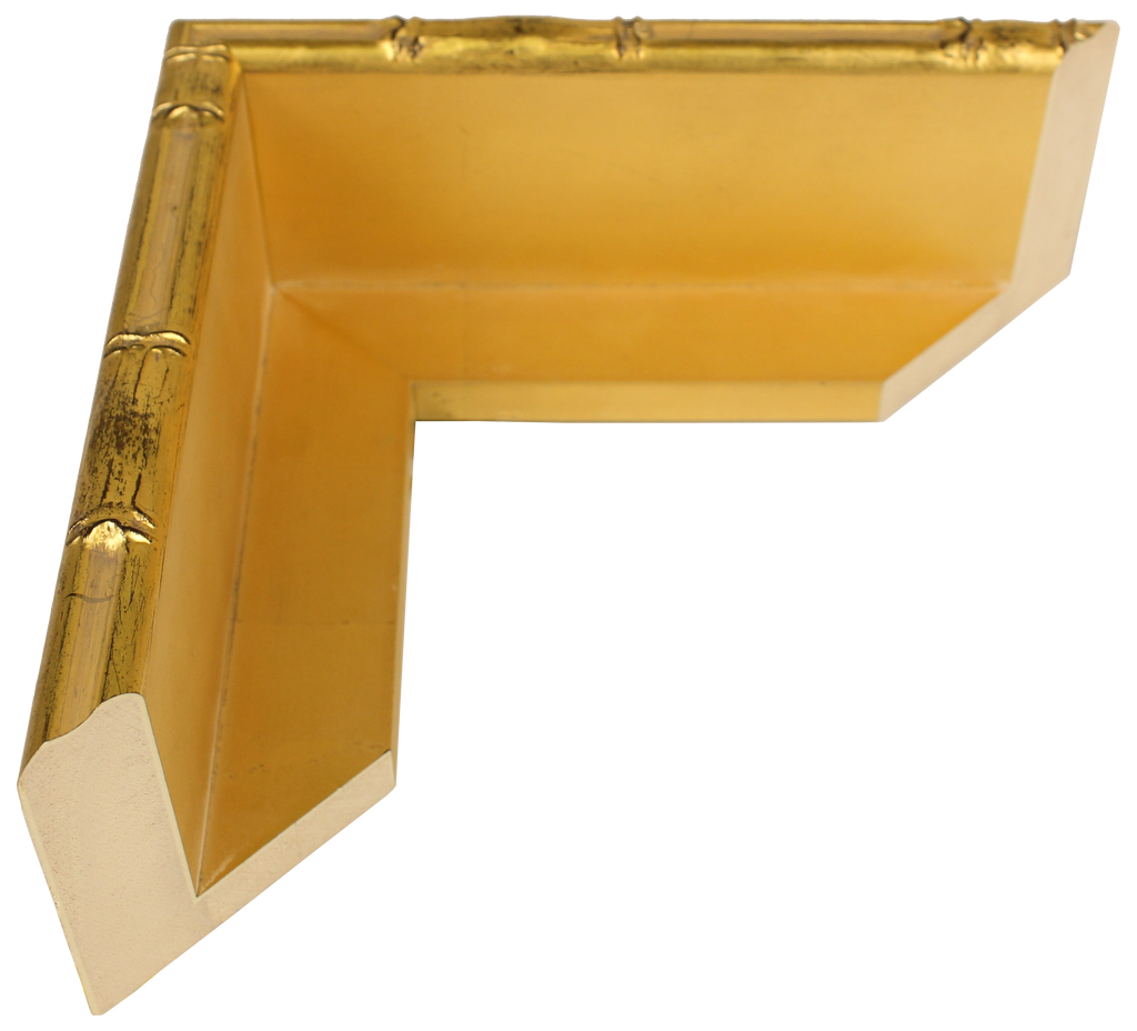 522-1007 - Gold Bamboo, ½", Wood Ready-Made Floater Frame
