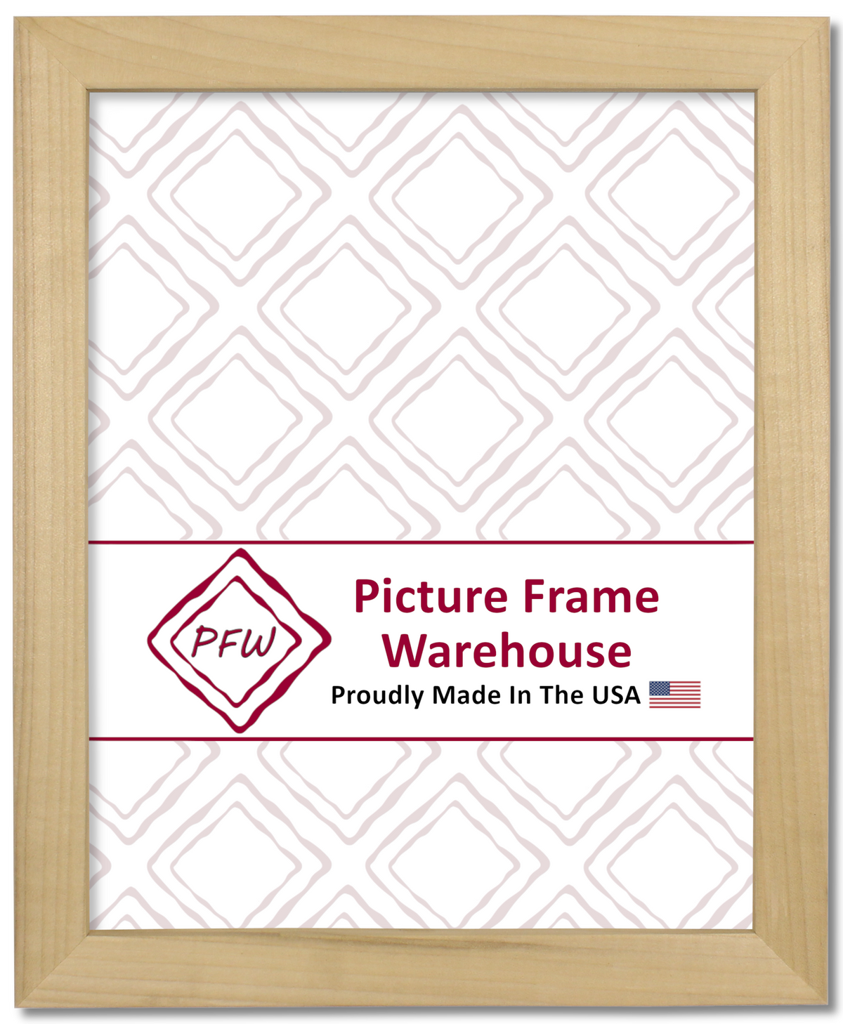 792-000 - Unfinished, ⅞", Solid Wood Ready-Made Frame