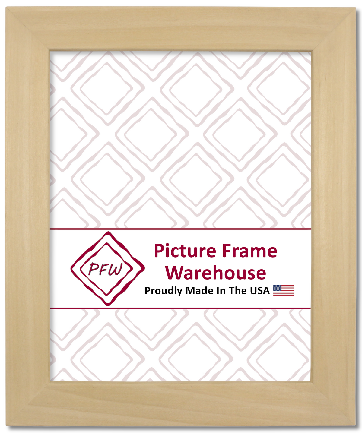 842-000 - Unfinished, 1", Solid Wood Ready-Made Frame