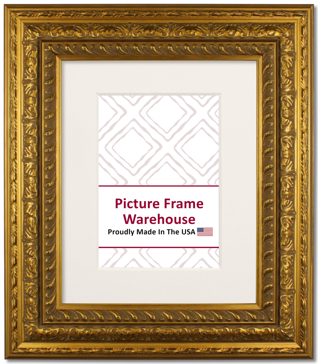 916644 - Gold, 2 ¼", Wood Ready-Made Frame