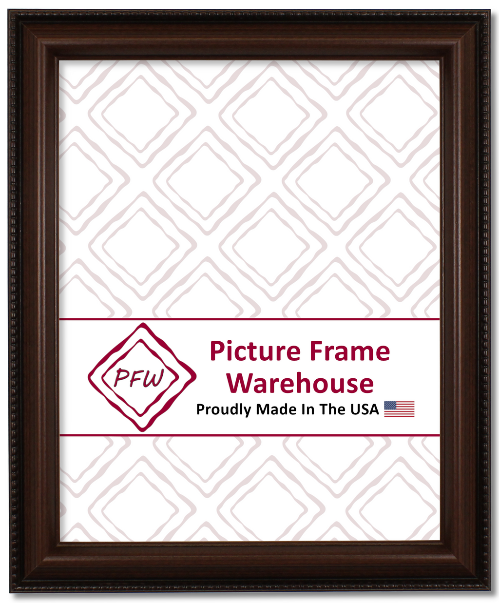 917-156 - Walnut, 1", Solid Wood Ready-Made Frame