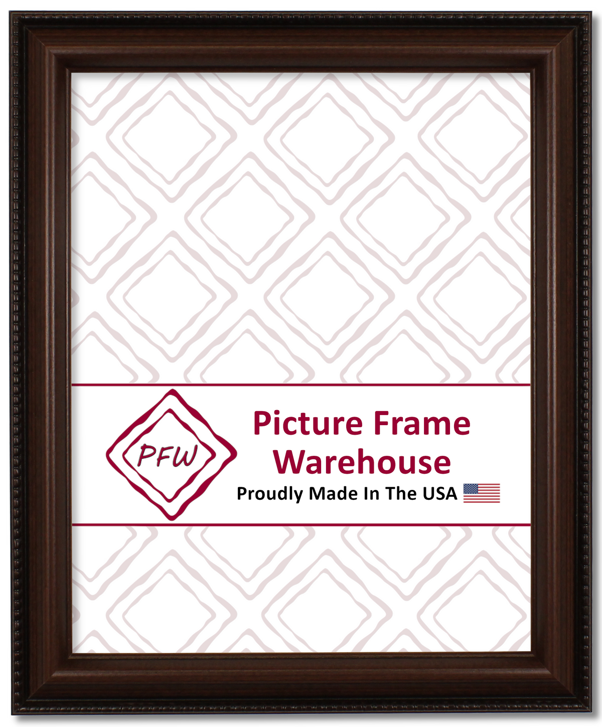 917-156 - Walnut, 1", Solid Wood Ready-Made Frame