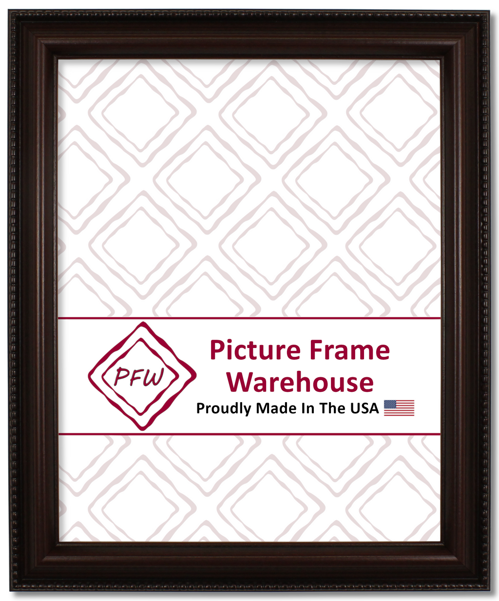 917-235 - Mahogany, 1", Solid Wood Ready-Made Frame