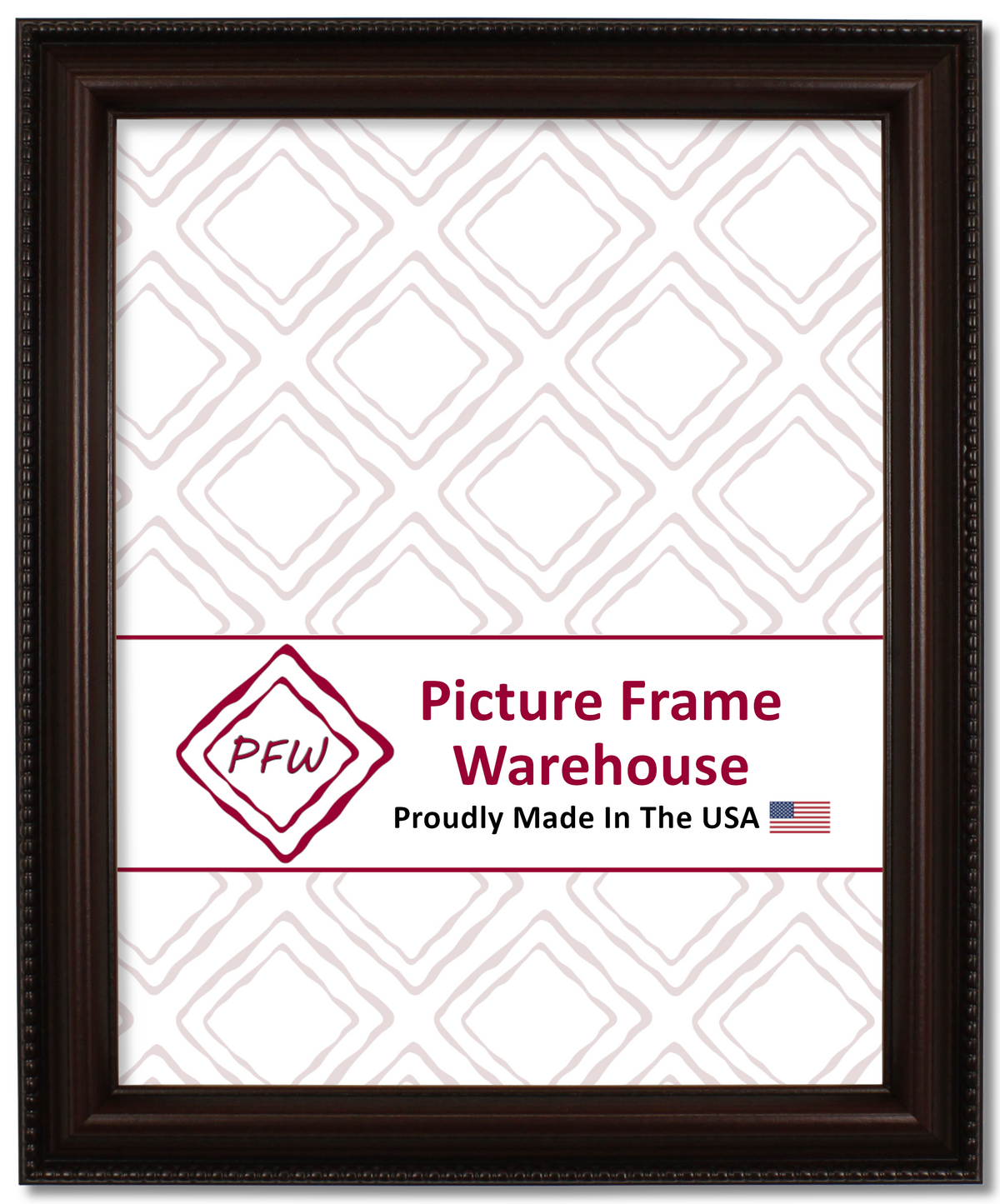 917-235 - Mahogany, 1", Solid Wood Ready-Made Frame