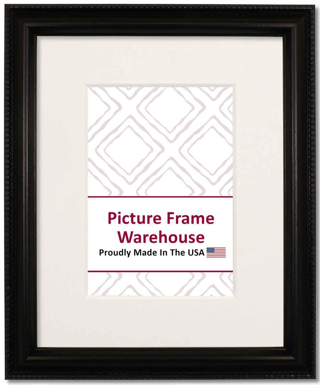 917-550 - Black, 1", Solid Wood Ready-Made Frame