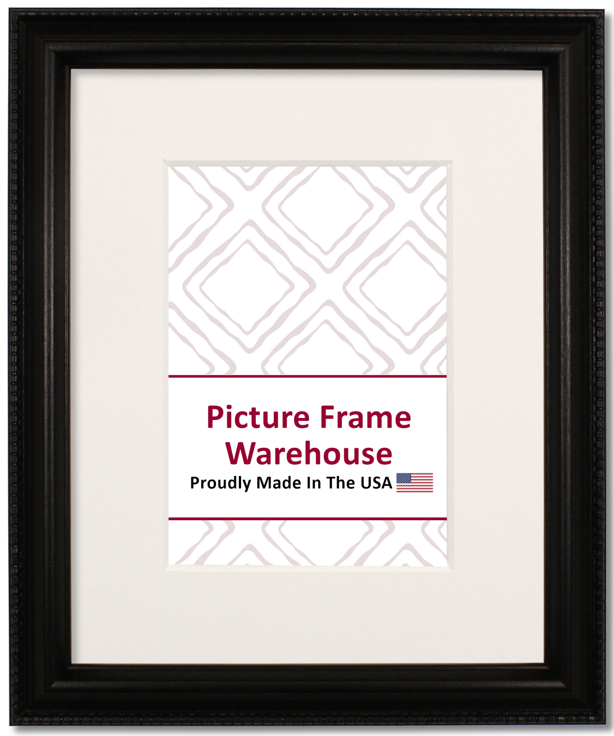 917-550 - Black, 1", Solid Wood Ready-Made Frame